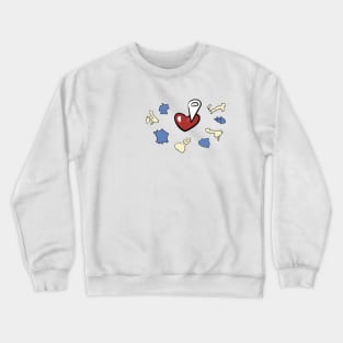 Follow your heart! ❤️ Crewneck Sweatshirt